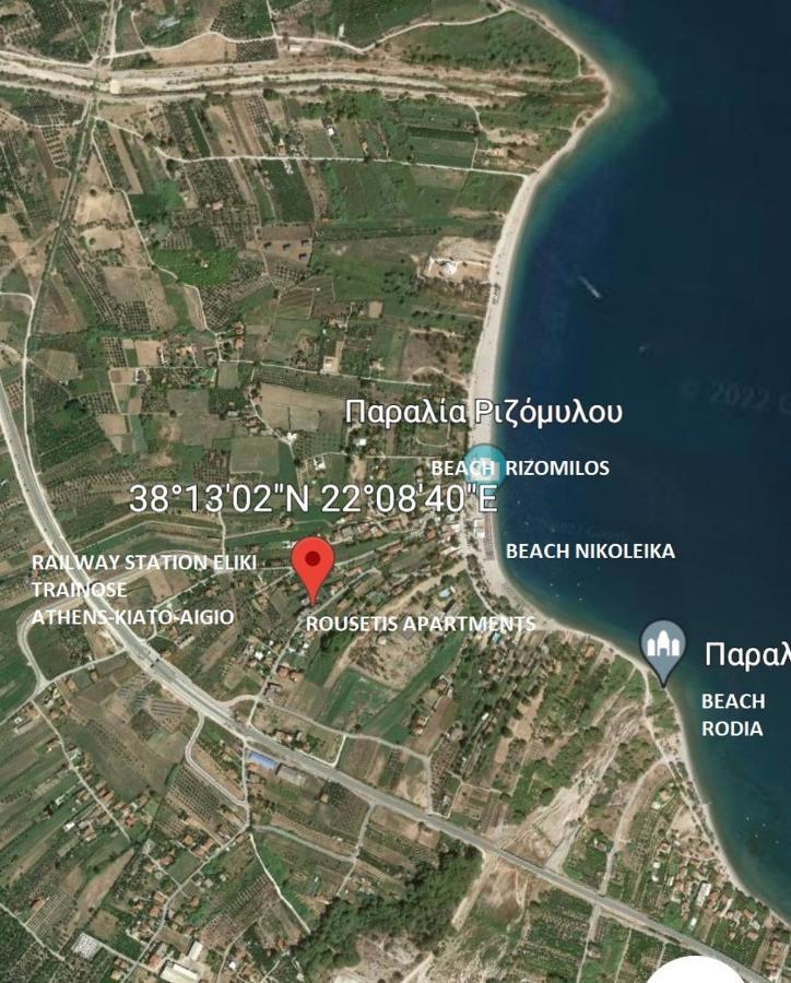 Rousetis Apartments Эйон Экстерьер фото